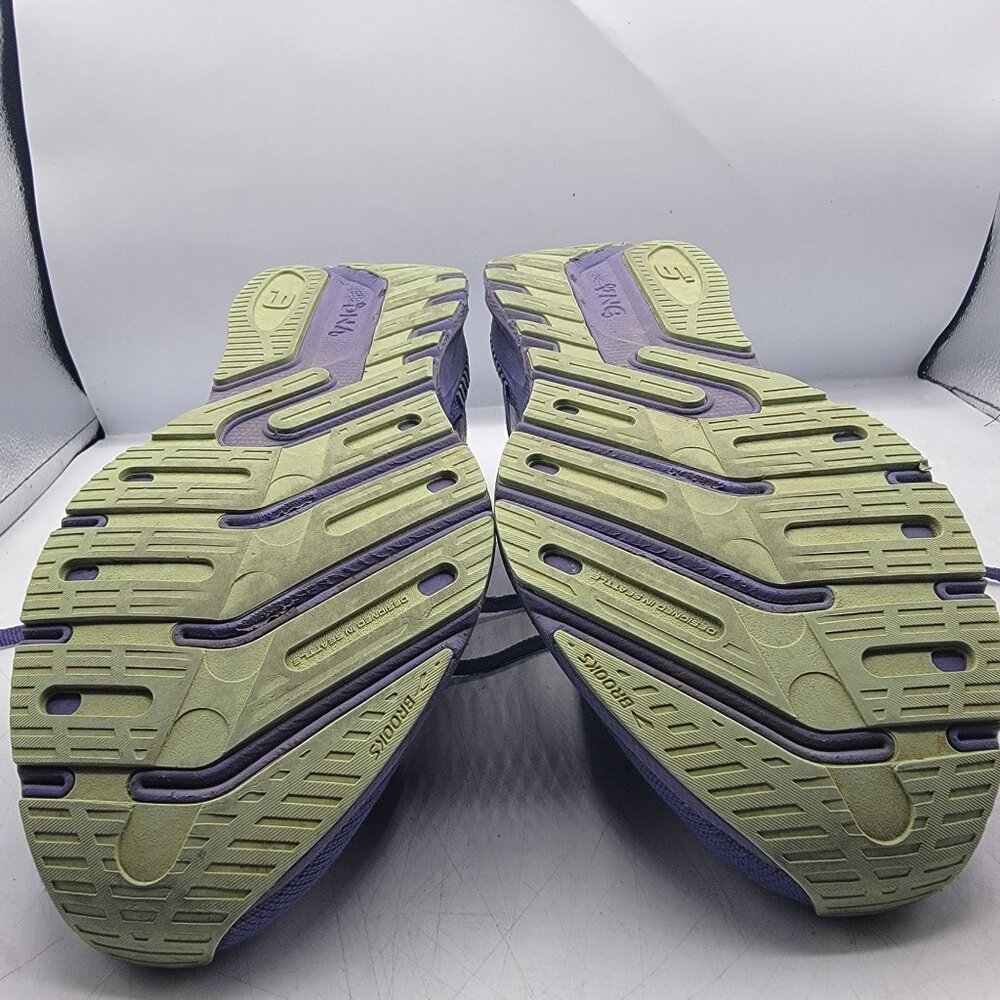Brooks Launch GTS 9 Womens 9.5 Purple Running Shoes Athletic Casual 1203741B525 - Picture 11 of 13